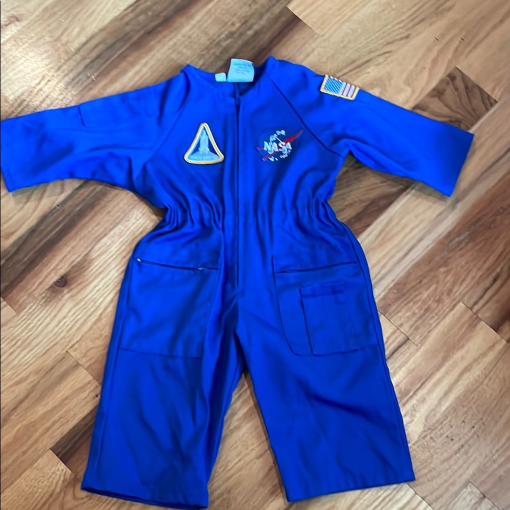 Blue NASA Kids Jumpsuit